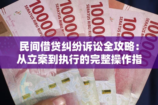武汉民间借贷纠纷诉讼全攻略：从立案到执行的完整操作指南