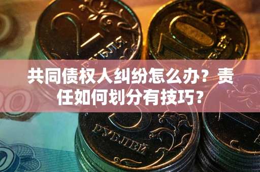 武汉共同债权人纠纷怎么办？责任如何划分有技巧？