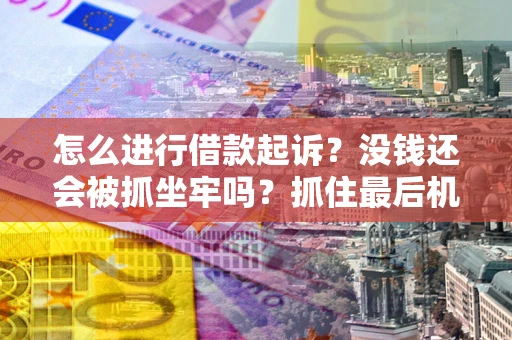 武汉怎么进行借款起诉？没钱还会被抓坐牢吗？抓住最后机会！