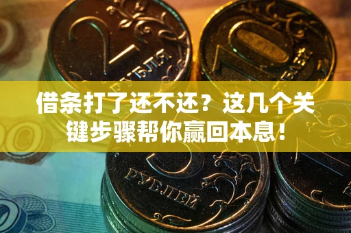 武汉借条打了还不还？这几个关键步骤帮你赢回本息！