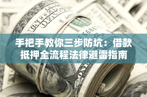 武汉手把手教你三步防坑：借款抵押全流程法律避雷指南