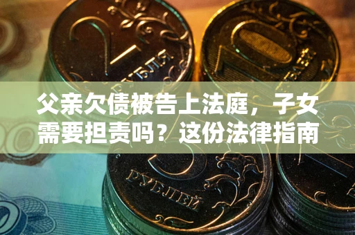 武汉父亲欠债被告上法庭，子女需要担责吗？这份法律指南必须看完