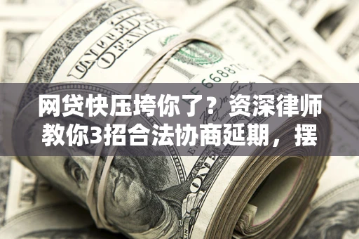 武汉网贷快压垮你了？资深律师教你3招合法协商延期，摆脱暴力催收！