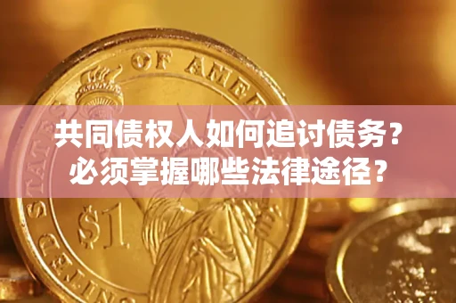 武汉共同债权人如何追讨债务？必须掌握哪些法律途径？