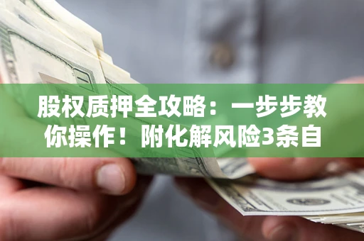 武汉股权质押全攻略：一步步教你操作！附化解风险3条自救法则