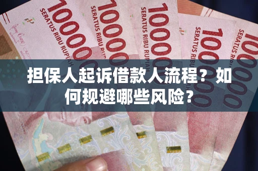 武汉担保人起诉借款人流程？如何规避哪些风险？
