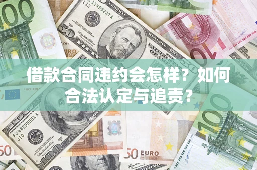 武汉借款合同违约会怎样？如何合法认定与追责？
