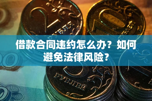 武汉借款合同违约怎么办？如何避免法律风险？