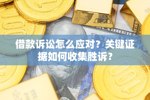武汉借款诉讼怎么应对？关键证据如何收集胜诉？